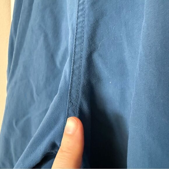 Patagonia Nylon Shorts 10'' Mens Sz XL Blue Belted Outdoor Hiking Camping - Picture 7 of 14